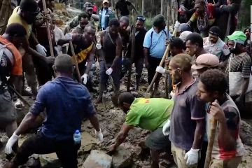Peluang korban selamat dalam bencana tanah longsor di Papua Nugini