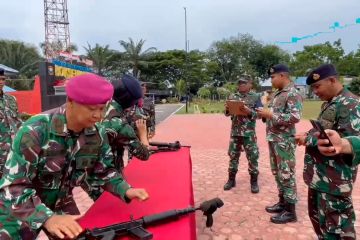 Personel Lanal Lhokseumawe jalani gladi tugas tempur