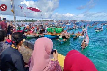 Parade 1.000 perahu warnai Konferensi Internasional SeaBRnet Wakatobi