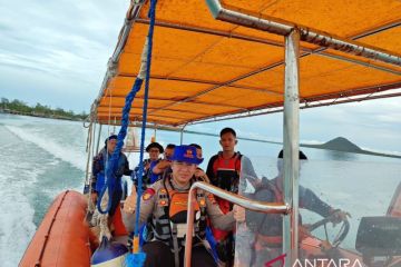 Tim SAR gabungan cari ABK kapal tenggelam di perairan Karang Suji Bangka Selatan
