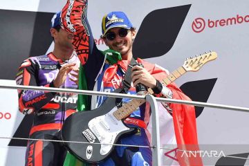 Bagnaia dan Bastianini finis 1-2 di balapan kandang MotoGP Italia