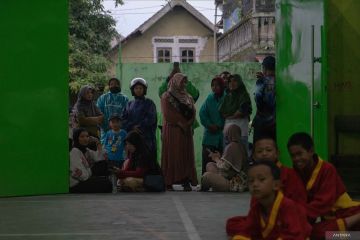 Serunya berlatih pencak silat