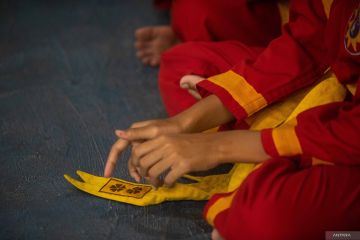 Serunya berlatih pencak silat