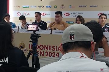 Indonesia Open jadi ujian terakhir atlet Indonesia jelang Olimpiade