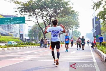 DKI tutup sejumlah jalan saat Jakarta Marathon pada 23 Juni