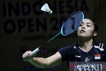 Indonesia Open 2024 : Gregoria Mariska Tunjung melangkah ke babak selanjutnya setelah kalahkan Putri KW