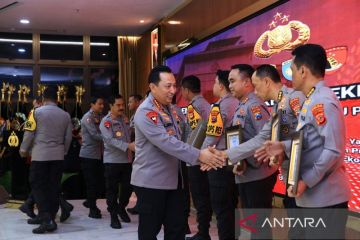 Kapolri tegaskan sinergitas TNI-Polri kawal program pemerintah