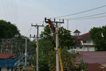 PLN sebut normalisasi aliran listrik Sumbagsel tuntas Selasa malam