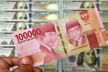Rupiah meningkat dipengaruhi penurunan inflasi di Indonesia
