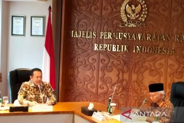 Pimpinan MPR bertemu Amien Rais bahas demokrasi terkini di Indonesia
