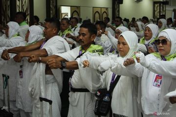 Perdokhi ingatkan jamaah tetap lakukan senam haji cegah kekakuan sendi