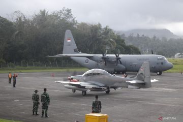 Lanud Pattimura patroli pengamanan wilayah udara Maluku