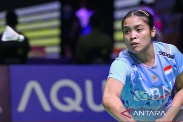 Gregoria melangkah mulus ke perempat final Indonesia Open 2024
