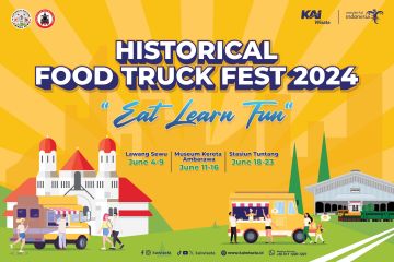 Historical Food Truck Fest 2024 bisa jadi opsi tujuan tamasya keluarga