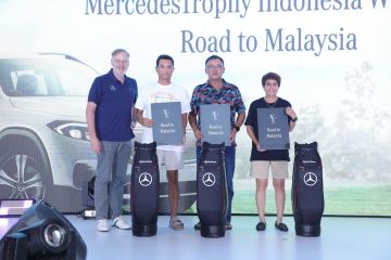 Tiga pegolf Indonesia melaju ke final regional MercedesTrophy 2024