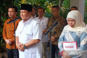 Prabowo tanggapi peluang usung Sudaryono di Pilkada Jateng