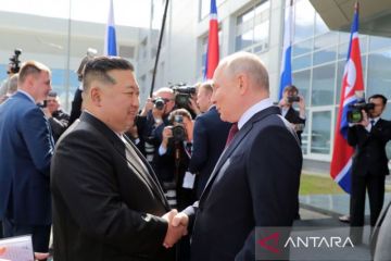 Putin resmi kunjungi Korea Utara, pertama dalam 24 tahun
