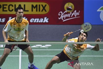 Sabar/Reza evaluasi ketahanan fisik pada semifinal Indonesia Open