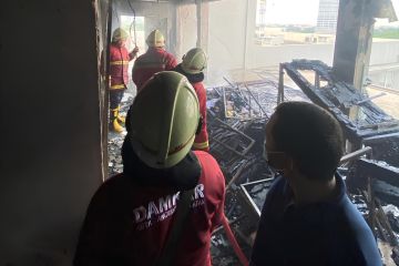 Polisi duga rokok jadi penyebab kebakaran hotel di Tangsel 
