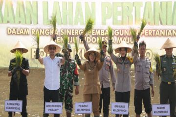 Polres Kulon Progo buka lahan pertanian baru 9,5 hektare di Banaran