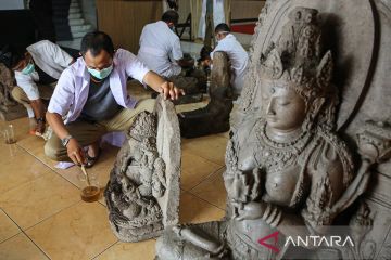 Konservasi koleksi Museum Ranggawarsita sebagai persiapan pameran nasional Kisah Klasik Jawadwipa