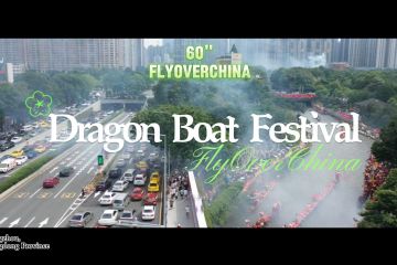 Festival Perahu Naga digelar di China