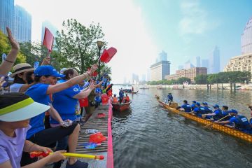 China catat 110 juta perjalanan selama liburan Festival Perahu Naga