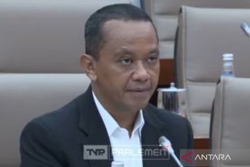 Menteri Bahlil sebut dapat target investasi Rp1.850 triliun