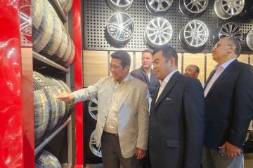 KBRI resmikan gerai baru ban dan pelek kendaraan Indonesia di Mesir