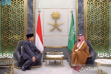 Prabowo lanjut melawat ke Arab Saudi bertemu Putra Mahkota MBS