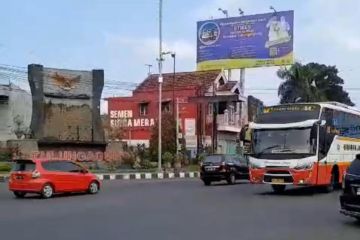 Satlantas Tulungagung tilang bus AKAP langgar rambu lalin