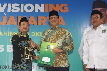Kemarin, Anies diusung PKB Jakarta hingga Setneg terima RUU TNI-Polri