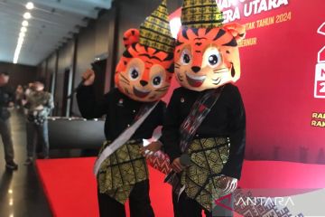 KPU Sumut luncurkan maskot  "Si Mamo" guna jaga kelestarian harimau