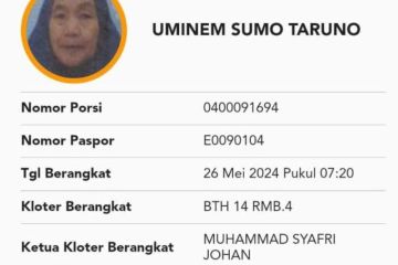Satu orang calon haji Rokan Hilir Riau wafat di Arafah