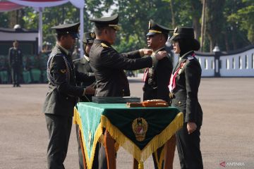 KSAD lantik 1.064 perwira baru TNI AD 