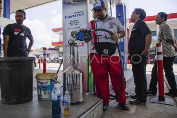 Sejumlah kendaraan mogok, ternyata BBM di SPBU tercampur air