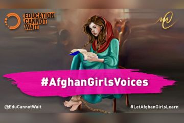 Kampanye #AfghanGirlsVoices oleh Education Cannot Wait Menyoroti Kesaksian Kehidupan Nyata Tentang Harapan