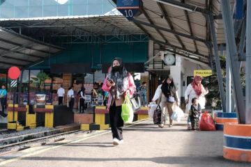 KAI Palembang berangkatkan 11.680 penumpang jelang Idul Adha