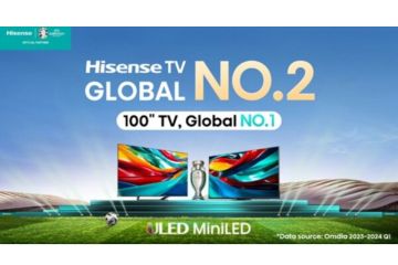 Volume Penjualan TV Hisense Berada di Peringkat No.2 Dunia pada Triwulan I-2024