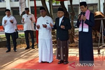 Wapres: Idul Adha harus dimaknai luas tak hanya sembelih hewan kurban