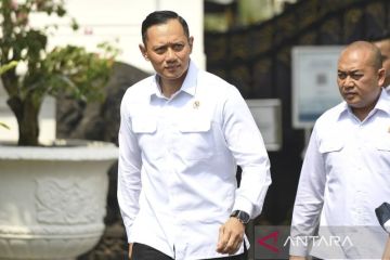 AHY bersilaturahim dengan Wapres Ma'ruf Amin di Istiqlal