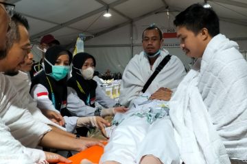 Pos Kesehatan Haji Arafah layani 114 pasien