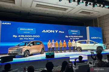 Mobil listrik AION Y Plus resmi meluncur di RI, harga mulai Rp415 juta