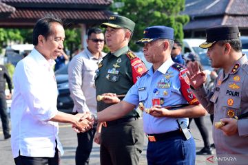 Jokowi kembali ke Jakarta usai kunjungan kerja di Jateng