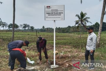KPK sita 54 bidang tanah terkait korupsi lahan Tol Trans Sumatera