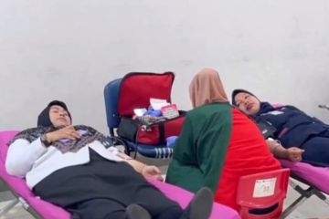 Sambut HUT Jakarta, 200 pegawai Pemkot Jaksel donorkan darah