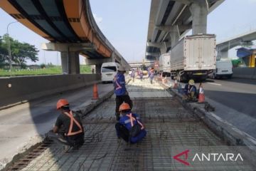 Jasamarga Transjawa rekonstruksi KM 11 Tol Jakarta-Cikampek
