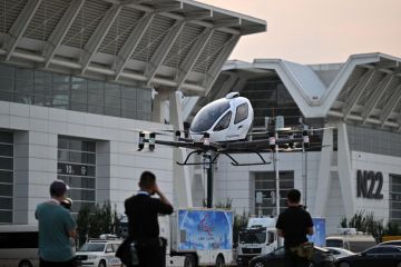 Pameran "low-altitude economy" pikat  World Intelligence Expo 2024