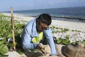 Mengunjungi "surga penyu" di China selatan