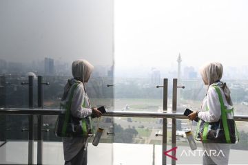 Di HUT Ke-497, kualitas udara Jakarta terburuk kedua di dunia